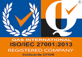 QAS International ISO/IEC 27001:2013 Registered Company